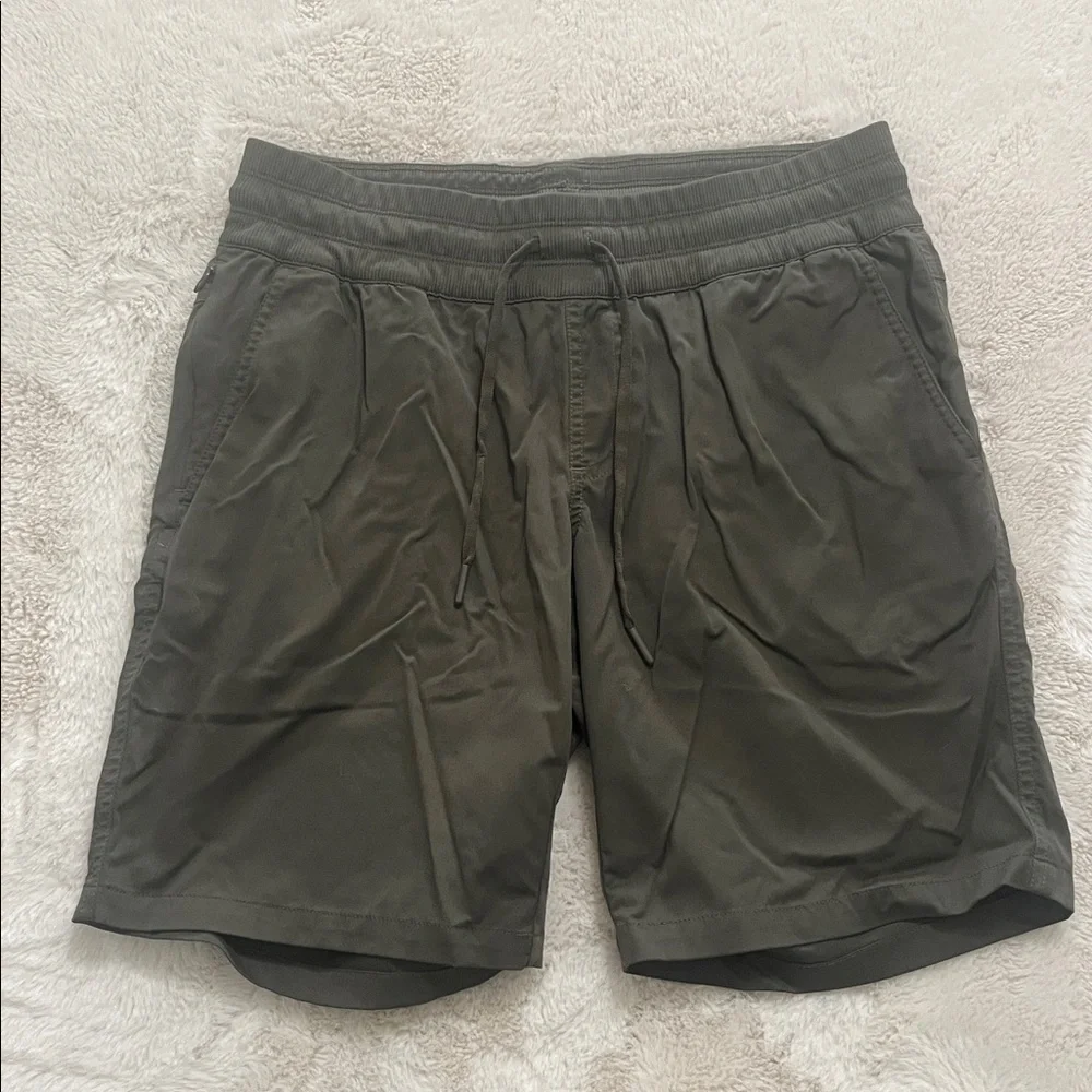 The North Face womens Dark Green Athletic Shorts